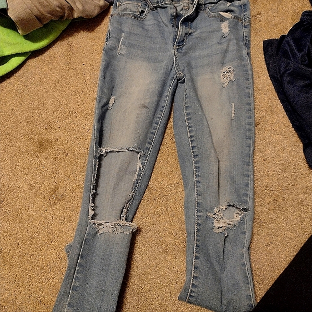 Wax Jean Skinny Jeans